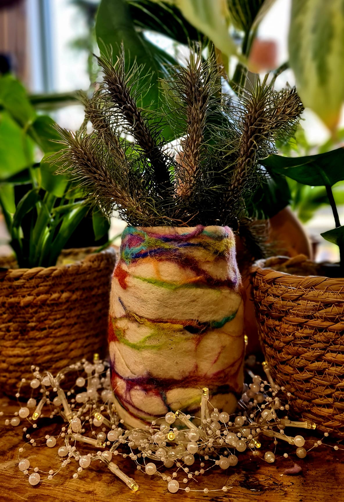 Wet Felt Vase Workshop